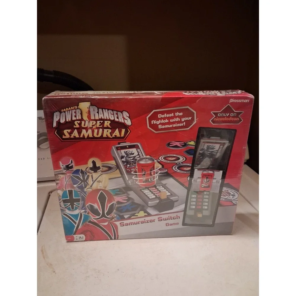 Saban's Power Rangers Super SAMURAI Samurizer Switch Game New In The Box 2012